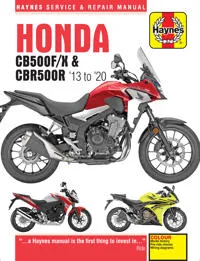 Alternativ bild 0 för Honda CB500F/X & CBR500R update (13 -20)