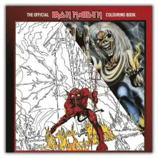 Produktfoto för Official Iron Maiden Colouring Book