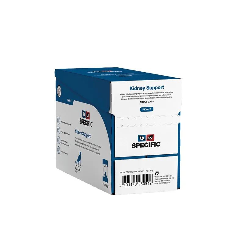 Bild 1 för Specific Kidney Support FKW-P Portionspåsar 12x85 g