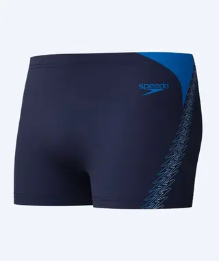 Produktfoto för Speedo aquashorts för herr - Hyperboom Splice - Mörkblå/blå