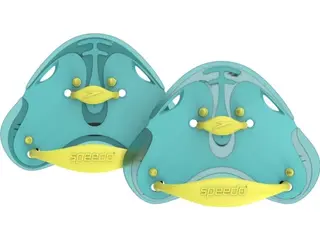 Produktfoto för Speedo fingerpaddlar - Turkos/gul