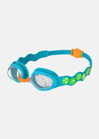 Produktfoto för Speedo Okulary Pływackie Junior Sea Squad Blue/Orange