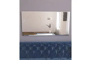 Produktfoto för Spegel Relsa 60 cm Rektangulär - Vit