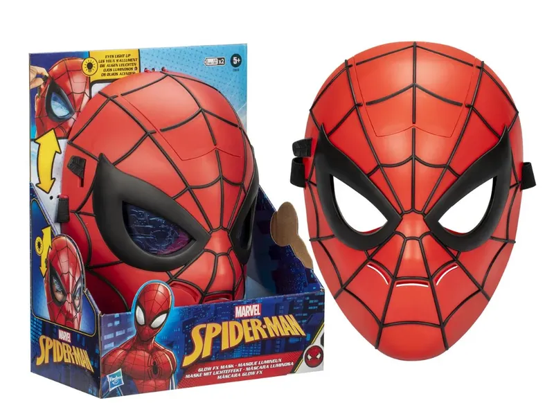 Alternativ bild 0 för Spiderman - Glow in the dark mask