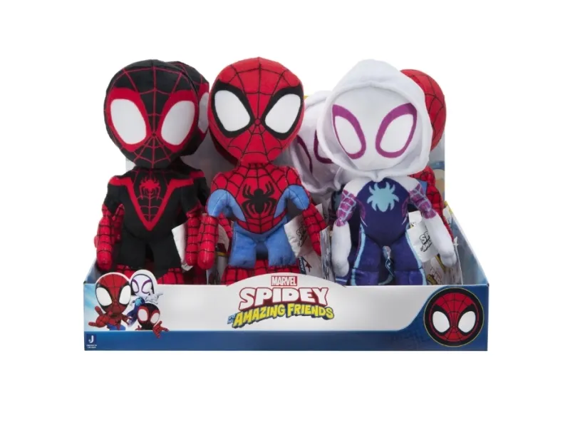 Alternativ bild 0 för SPIDEY PLUSH 20 CM W2 ASS CDU - assorted