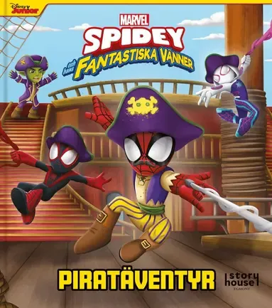 Alternativ bild 0 för Spidey Sagobok Piratäventyr