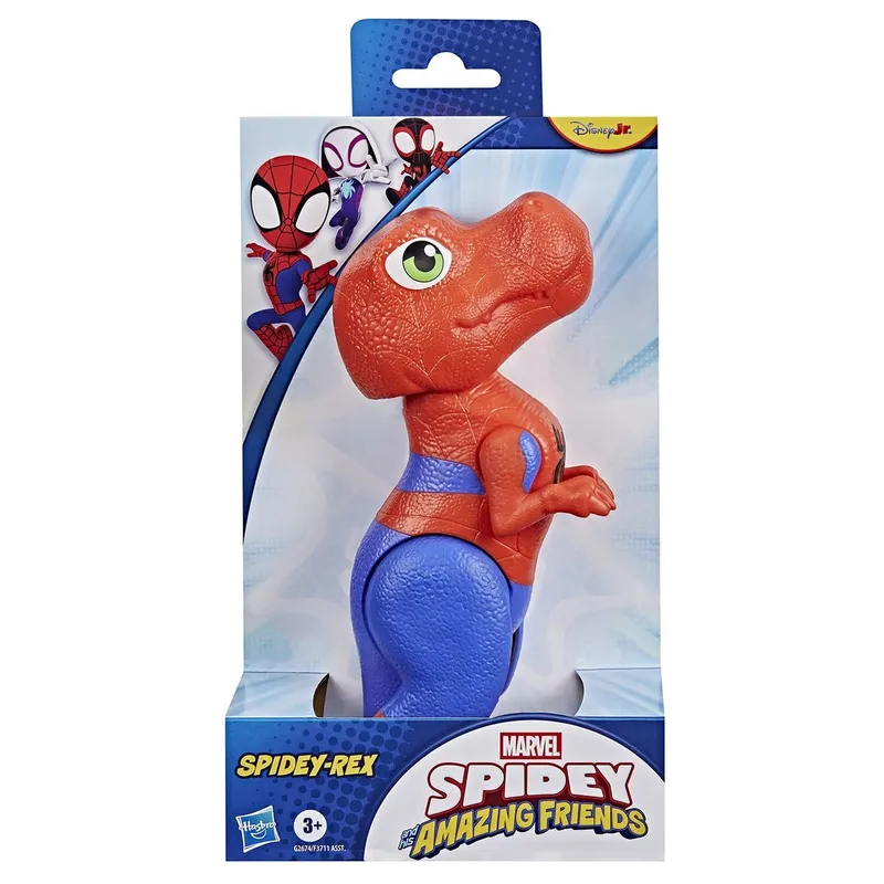 Alternativ bild 0 för Spidey Supersized Figur Spidey Rex - Spidey and His Amazing Friends -  Leksaksaffären
