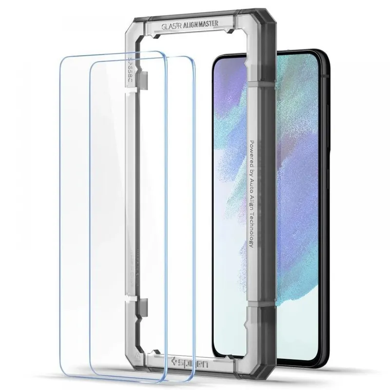 Alternativ bild 0 för Spigen AGL03088, Samsung, Galaxy S21 FE, Transparent, 2 styck