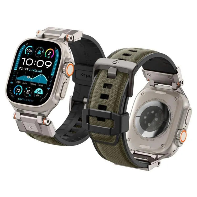 Alternativ bild 0 för Spigen Apple Watch 7/8/9/10/SE/Ultra 1/2 (44/45/46/49mm) Band
