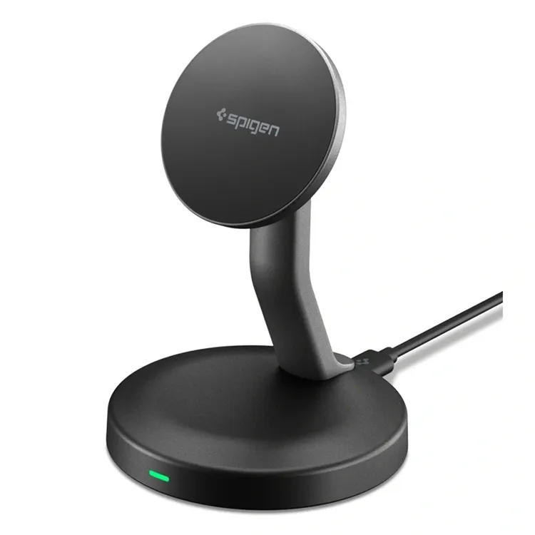 Alternativ bild 0 för Spigen EF151MS trådlös laddare 15W – svart