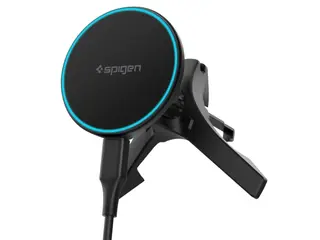 Produktfoto för Spigen EV15MAQ Essential Qi2 MagSafe Telefonhållare Bil – Svart