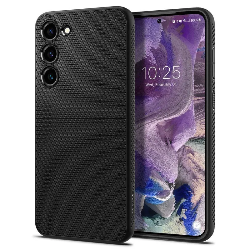 Alternativ bild 0 för Spigen Galaxy S23 Case Liquid Air - Matte Black
