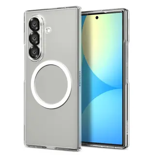 Produktfoto för Spigen Galaxy Z Fold 7 Mobilskal Magsafe Airskin - Clear/Vit