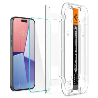 Produktfoto för Spigen Glass tR EZ Fit HD 1 Pack transparency - iPhone 15 Pro