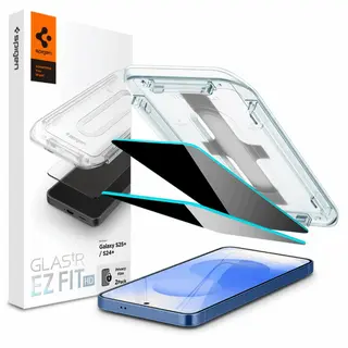 Produktfoto för Spigen Glass tR EZ Fit HD (Privacy) 2 Pack - Samsung Galaxy S25+/S24+