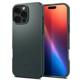 Produktfoto för Spigen iPhone 16 Pro Thin Fit MagSafe Skal - Grön