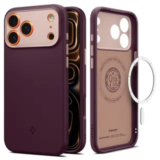 Produktfoto för Spigen iPhone 17 Pro Max Mobilskal Magsafe Nano Pop - Burgundy Bean