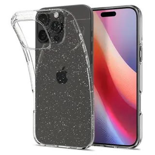 Produktfoto för Spigen Liquid Crystal Glitter for iPhone 16 Pro - Crystal Quartz