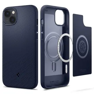Produktfoto för Spigen Mag Armor MagSafe iPhone 14 Plus navy blue