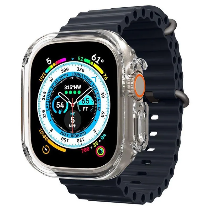 Alternativ bild 0 för Spigen Ultra Hybrid clear - Apple Watch Ultra 2/Ultra 49mm