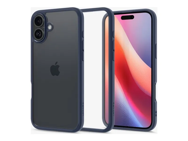Alternativ bild 0 för Spigen Ultra Hybrid for iPhone 16 - Navy Blue
