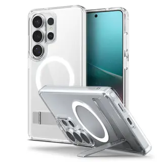 Produktfoto för Spigen Ultra Hybrid S MagSafe Skal Samsung Galaxy S26 Ultra - Transparent/Vit