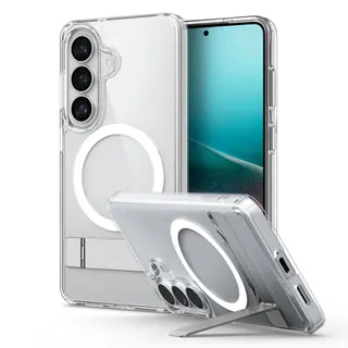 Produktfoto för Spigen Ultra Hybrid S MagSafe Skal till Samsung Galaxy S26 - Transparent/Vit