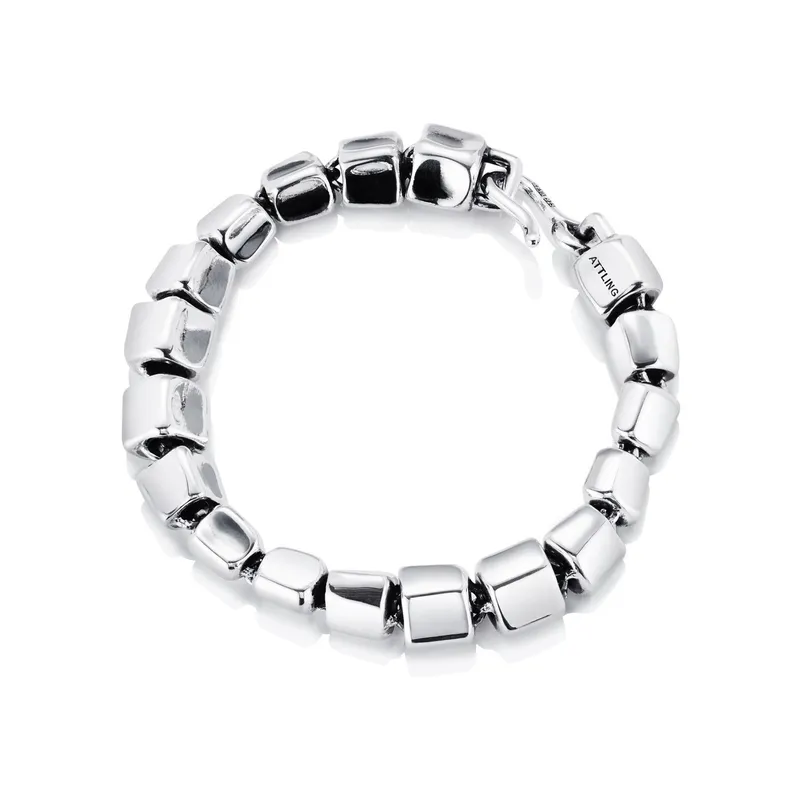Alternativ bild 0 för Spine Brace Armband Silver S