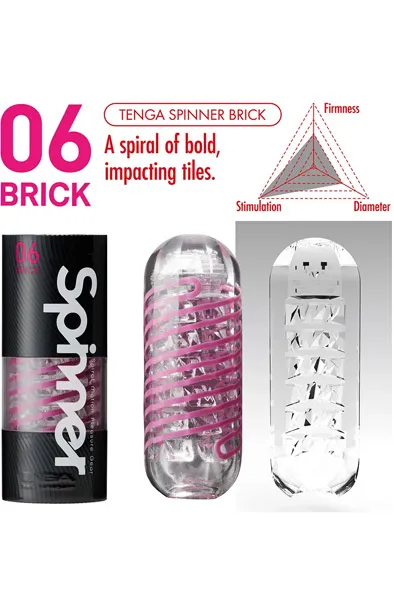 Bild 2 för Spinner Masturbator - Brick