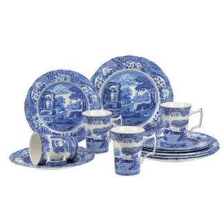 Produktfoto för Spode Blue Italian startset 12 delar