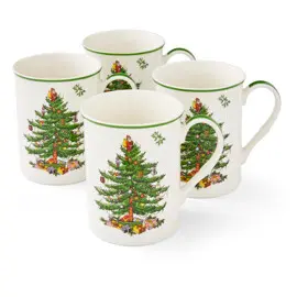 Produktfoto för Spode Christmas Tree mugg 4-pack