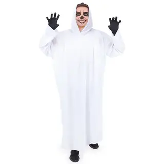Produktfoto för Spöke Maskeraddräkt Vit 110cm
