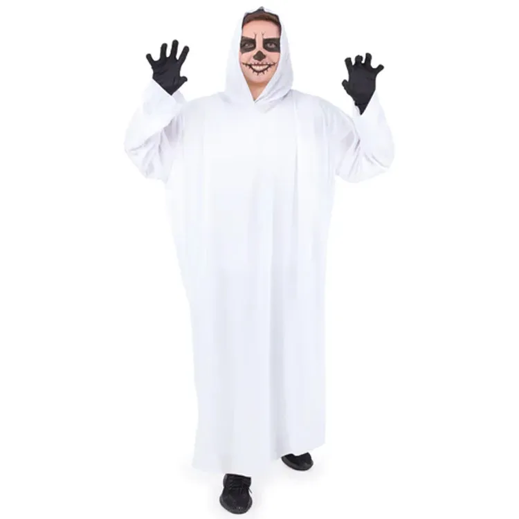 Alternativ bild 0 för Spöke Maskeraddräkt Vit 110cm