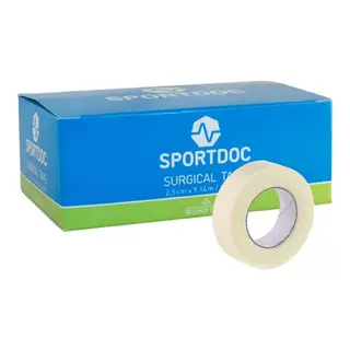 Produktfoto för Sportdoc Surgical Tape 2,5cm x 9,14m, Rehab