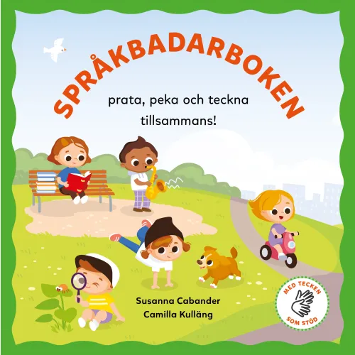 Alternativ bild 0 för Språkbadarboken Prata peka och teckna tillsammans