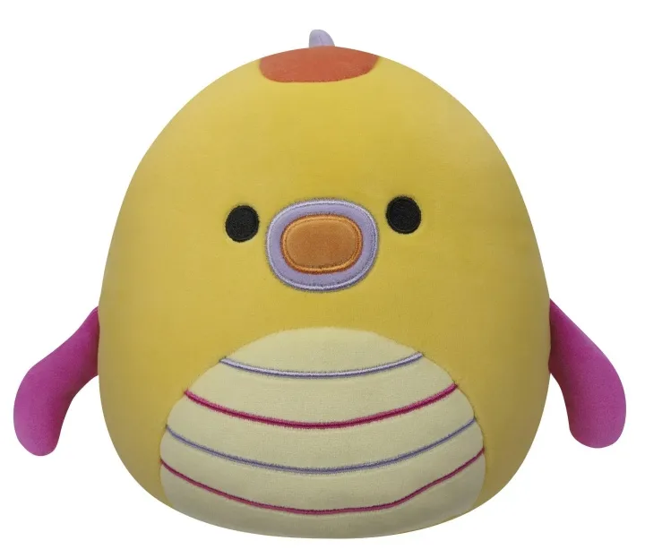 Alternativ bild 0 för Squishmallows Leif - Yellow Seadragon W/Striped Belly
