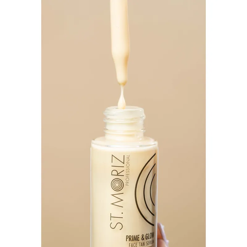 Bild 2 för St Moriz Prime & Glow Face Tan Serum Light 25 ml