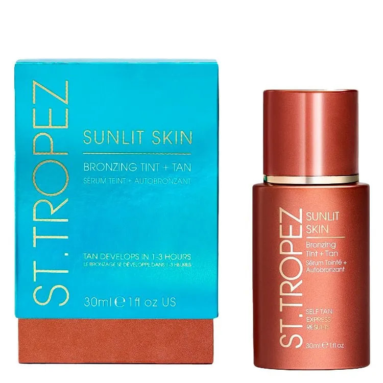 Bild 1 för St.Tropez Self Tan Express Sunlit Skin Bronzing Tint + Tan 30 ml