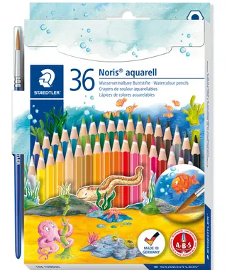 Produktfoto för Staedtler Coloured pencil Noris aqu 100% PEFC