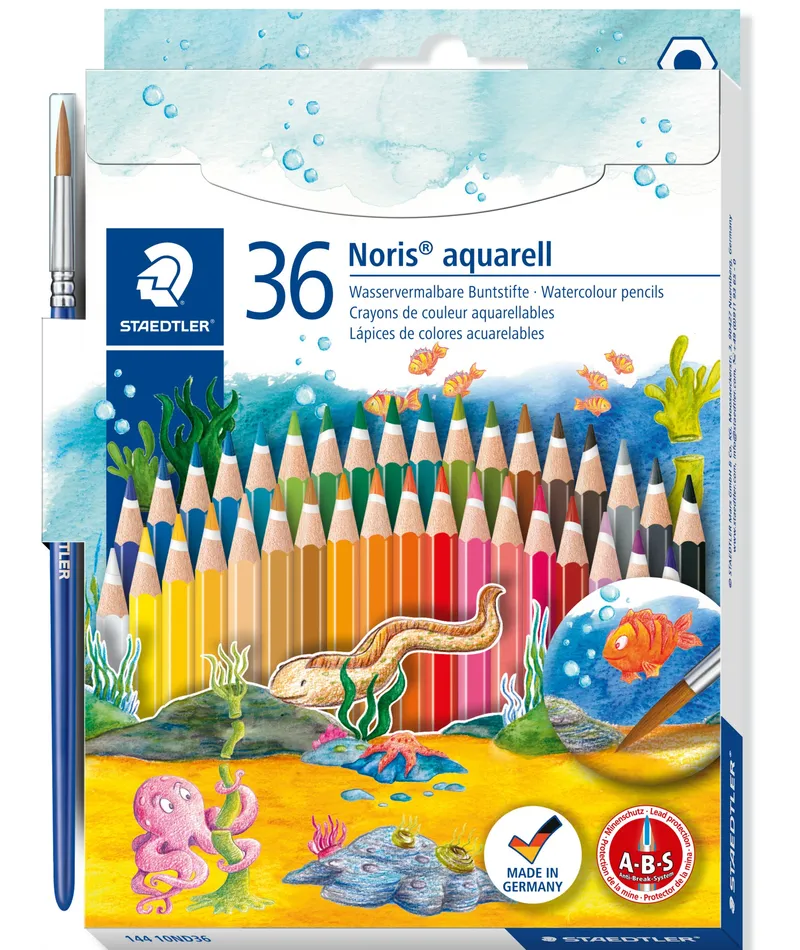 Alternativ bild 0 för Staedtler Coloured pencil Noris aqu 100% PEFC