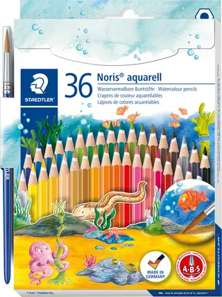 Produktfoto för Staedtler Coloured pencil Noris aqu 100% PEFC