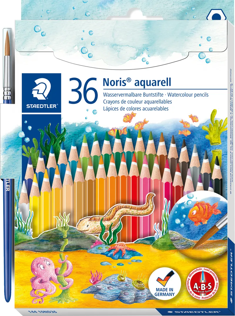 Alternativ bild 0 för Staedtler Coloured pencil Noris aqu 100% PEFC