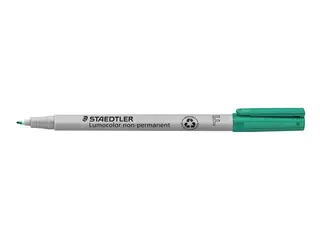 Produktfoto för STAEDTLER Lumocolor Lumocolor Universalpenna Lumocolor® 316 icke-permanent, tunn spets, 0,6 mm linjebredd, grön