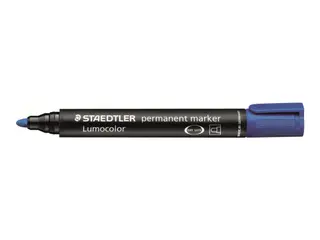 Produktfoto för STAEDTLER Lumocolor - Markering - permanent - blå - 2 mm