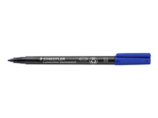 Produktfoto för STAEDTLER Lumocolor Universalpenna Lumocolor® 317 permanent, mediumspets, blå