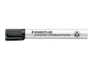 Produktfoto för STAEDTLER Lumocolor Whiteboardpenna Lumocolor® snedskuren spets, 2-5 mm linjebredd, svart