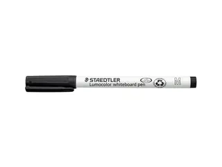 Produktfoto för STAEDTLER Lumocolor Whiteboardpenna STAEDTLER rund 1,0 svart