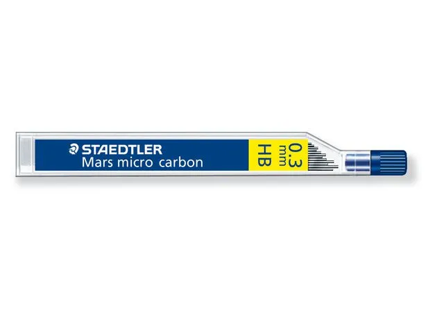 Alternativ bild 0 för Staedtler Mars Stift till stiftpenna, Micro Carbon, 0,3 mm HB-stift