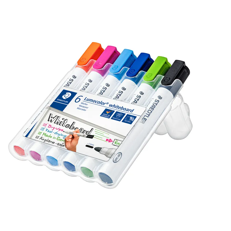 Alternativ bild 0 för Staedtler Whiteboard marker Lumo. 6pcs.box