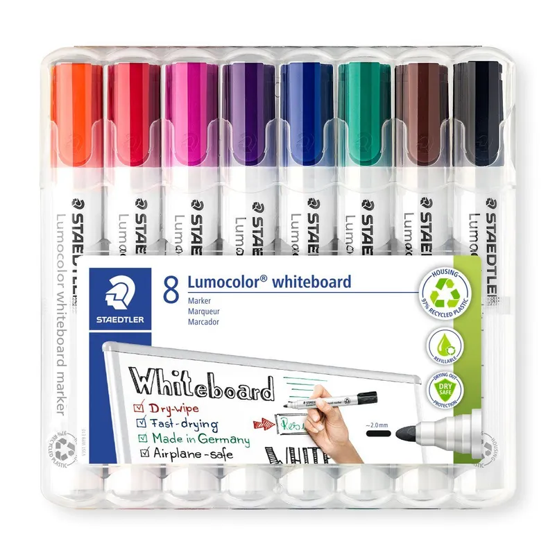 Alternativ bild 0 för Staedtler Whiteboardpenna rund